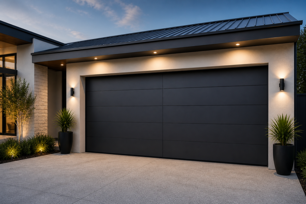 Double Garage doors