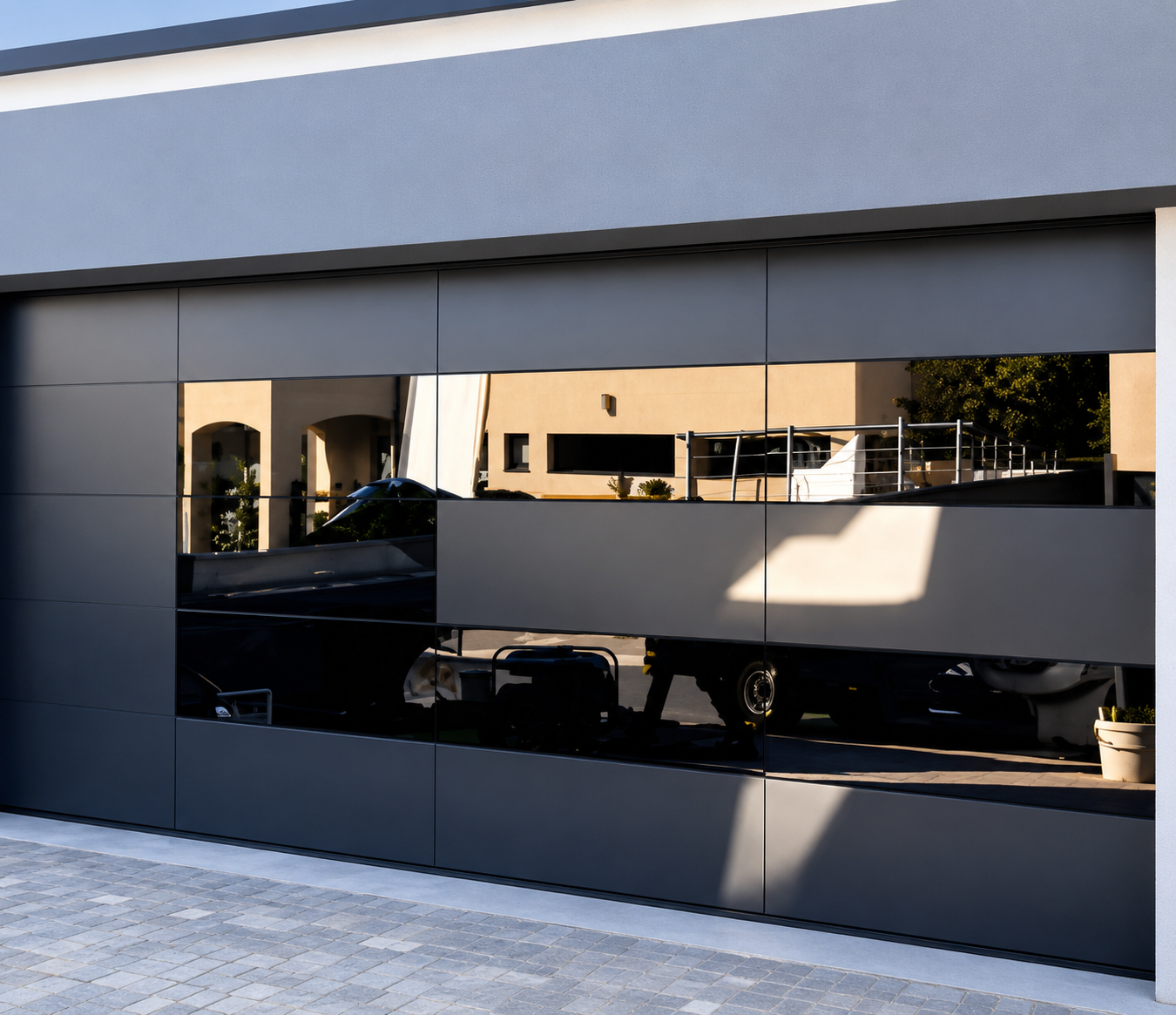 DK04 PanoramaLine Aluminium Garage Door