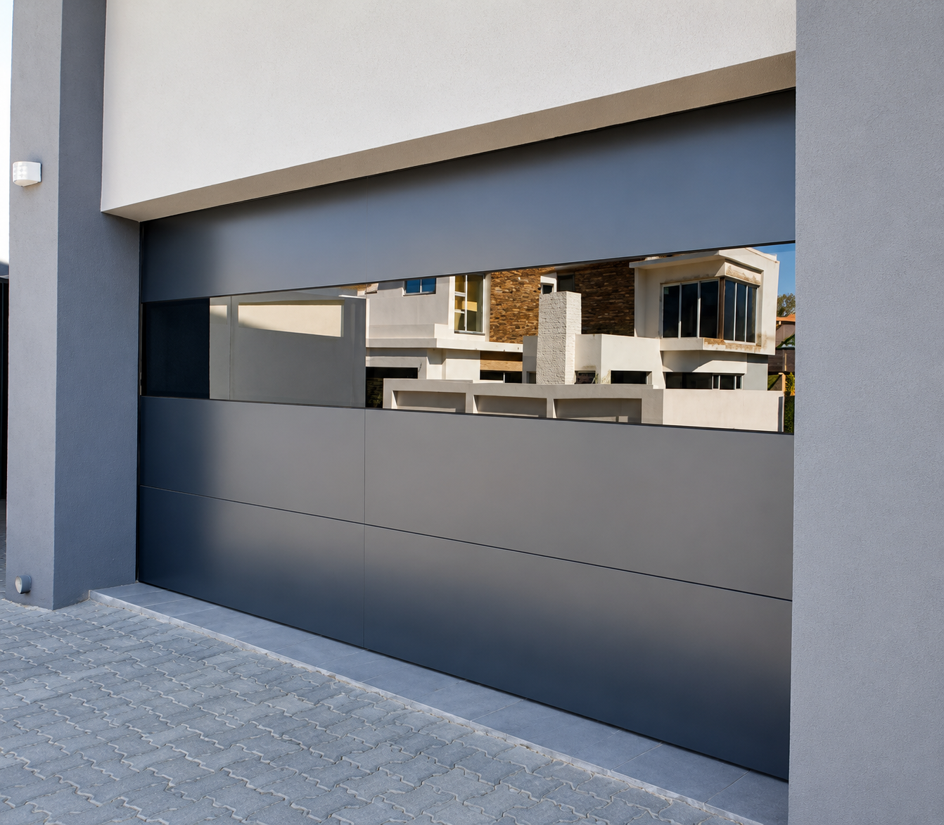 DK06 VisionLine Aluminium Garage Door
