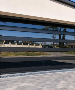 DK18 SlimView Aluminium Glass Garage Door