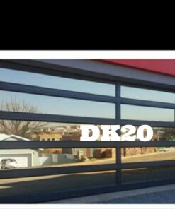 Alternative view of DK20 FullView Aluminium Glass Garage Door