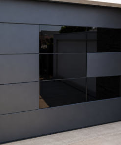 SB04 Modern Single Aluminium Garage Door