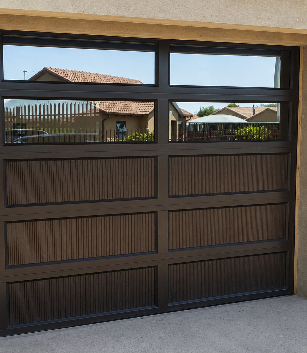 SB08 Single Aluminium Garage Door