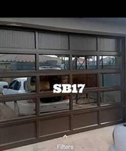Alternative view of SB17 Aluminium Garage Door
