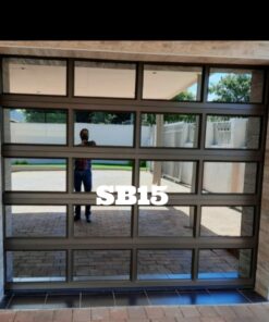 Alternative view of SB15 Single Aluminium Garage Door