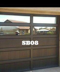 Alternative view of SB08 Single Aluminium Garage Door