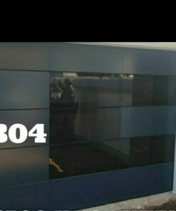 Alternative view of SB04 Modern Single Aluminium Garage Door